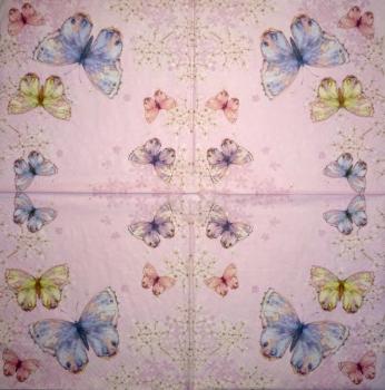 138 Schmetterlinge - 3-lagig (138) - Home Fashion - CS